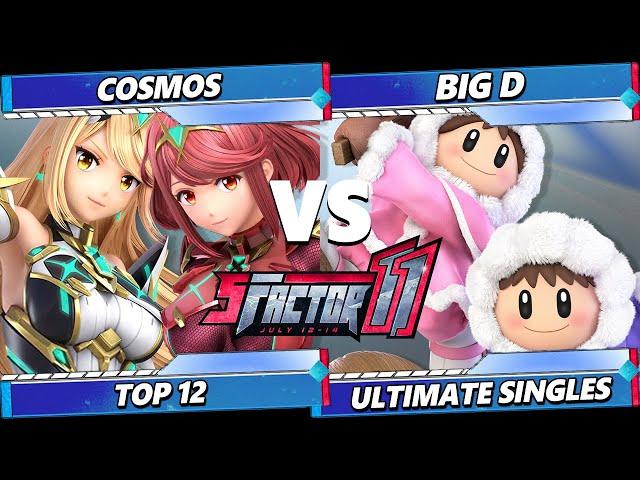 S Factor 11 - Big D (Ice Climbers) Vs. Cosmos (Pyra Mythra) Smash Ultimate - SSBU