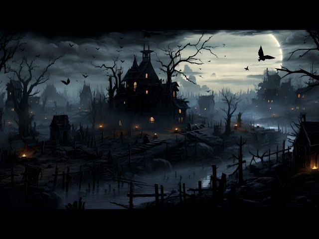 Spooky Village Music – Crowlock Village | Dark, Mystery