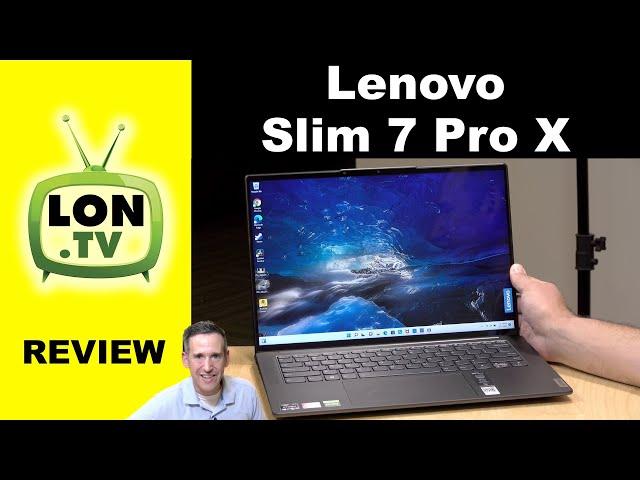 Lenovo Slim 7 Pro X Review - Ryzen 6900HS & Nvidia 3050 - A Great Laptop for College