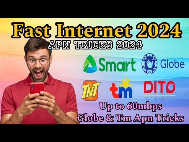 Untold Fast Internet 2024 | Apn Setting Tricks for Globe & TM 2024