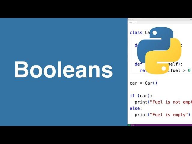 Booleans | Python Tutorial