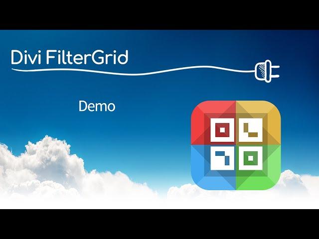 Divi FilterGrid Demo