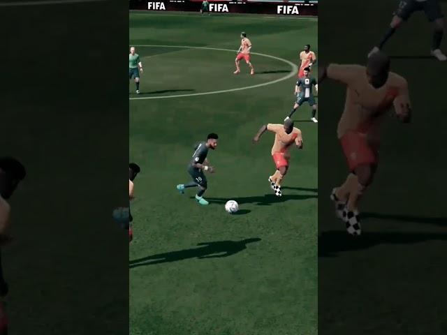 Neymar skills in fifa 16 mod fifa 23 #shorts