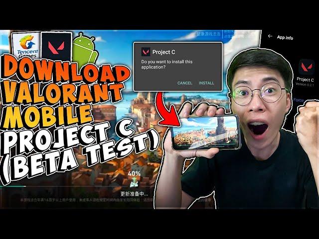 Cara Download Valorant Mobile Close Beta Test Project C di Android 2023