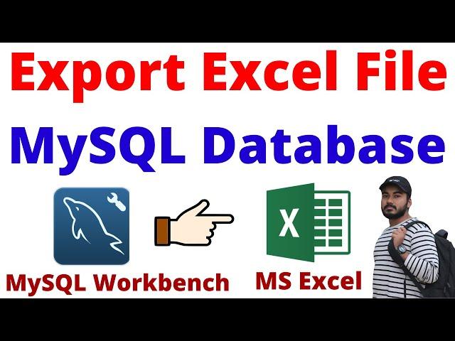 How to Export Excel File From MySQL Workbench Database | How to EXPORT MYSQL Table to Excel CSV File