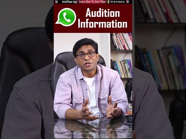 Audition Updates - Call 8433666618 | Bollywood Casting Call | Acting Auditions | JoinFilms