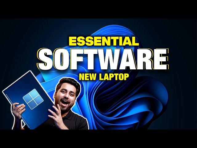 15 Most Important Software to Install After Installing New Windows | Buying a New Laptop in 2023 