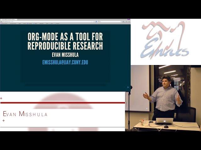 Org-mode for Reproducible Research