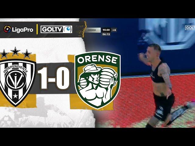 Con GOL en el MINUTO 96 el NEGRIAZUL se LLEVA la ETAPA  | IDV 1-0 Orense | LigaPro 2024