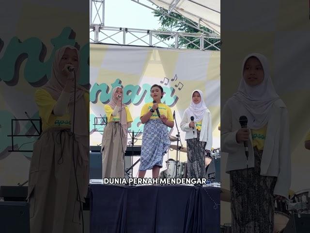 Nonton Manggung Vocal Kaka Ruby Pertama Kalinya