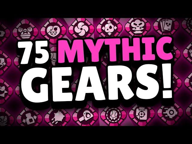 I Gave EVERY SINGLE BRAWLER a Mythic Gear!