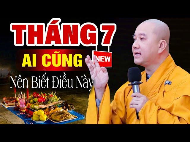 CÚNG Tháng 7 Thầy Chỉ Cách Khấn Vái Đúng, để gia đạo Bình An làm ăn Phát Đạt - Thầy Thích Pháp Hòa