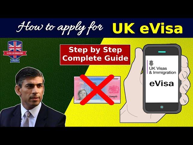 How to apply for eVisa |  Step by Step Complete Guide #evisa #brp
