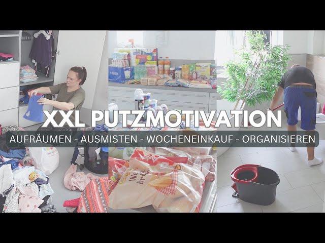 XXL Aufräum Motivation - Putzen - Ausmisten - Schädlingsbekämpfung - Wocheneinkauf - Flexispot