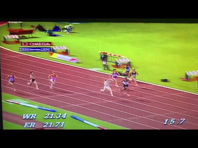 Jose Marie Perec vs Irina Privalova (1993, 200m) (21.99)