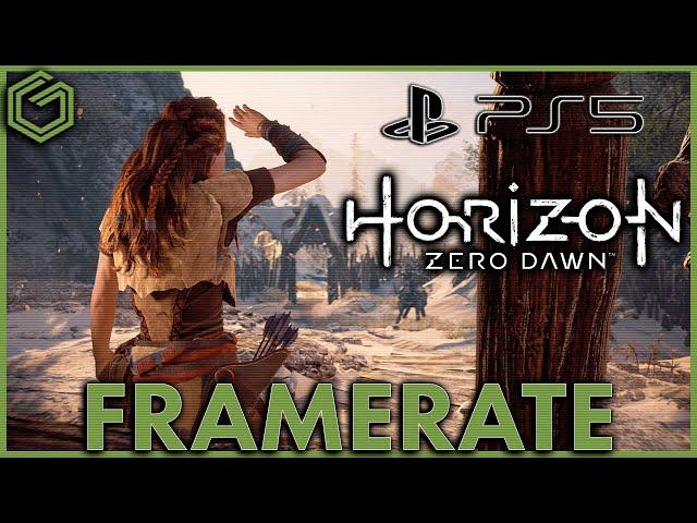 Horizon Zero Dawn 60 FPS Update on PS5