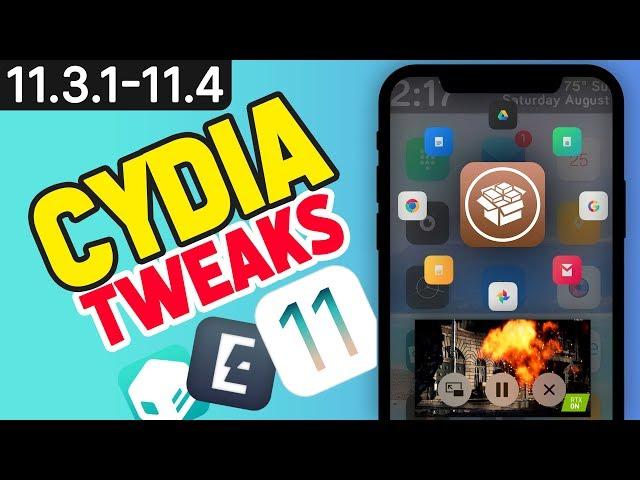 AWESOME Cydia Tweaks iOS 11.3.1-11.4 Jailbreak Electra! (Best of August, 2018)