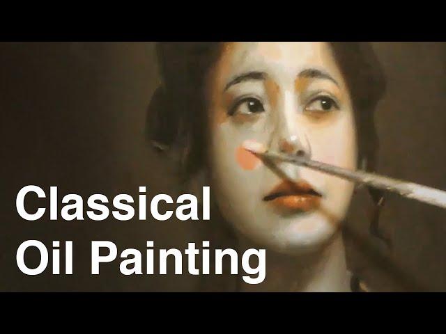 Classical Oil Painting Timelapse - Verdaccio