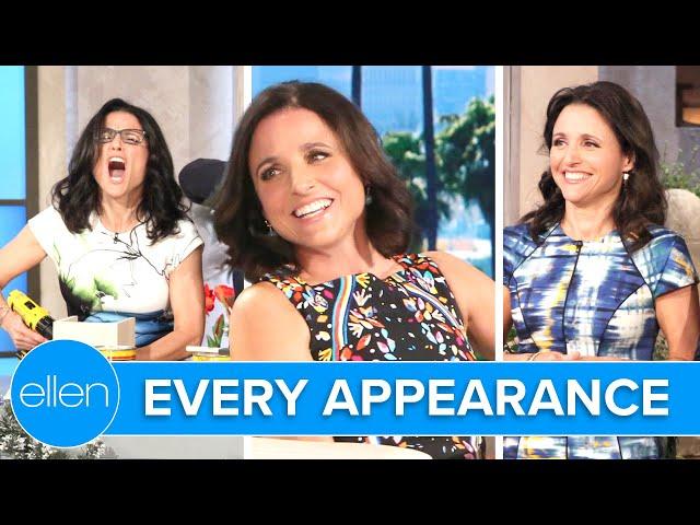 Every Time Julia Louis-Dreyfus Appeared on ‘Ellen’