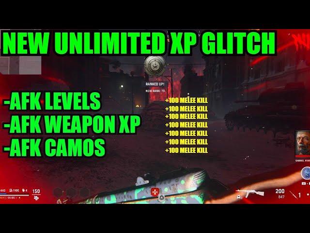 *NEW* AFK XP GLITCH VANGUARD! VANGUARD XP GLITCH! VANGUARD WEAPON XP GLITCH! VANGUARD GLITCHES!