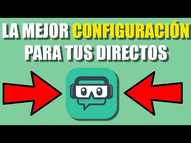 COMO configurar STREAMLABS para hacer DIRECTOS