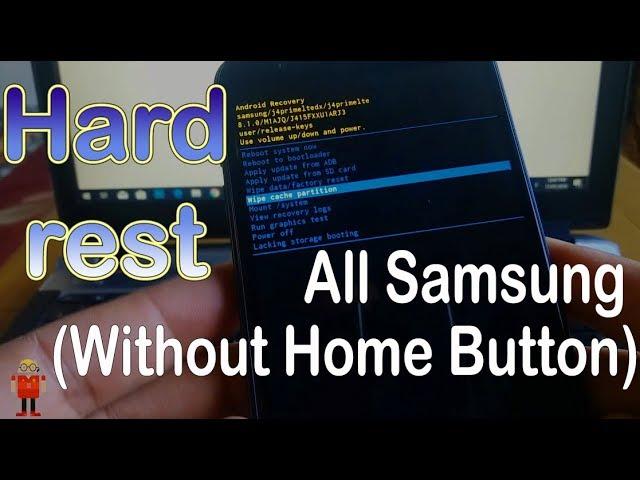 Hard Reset /Factory Reset All Samsung (Without Home Button)