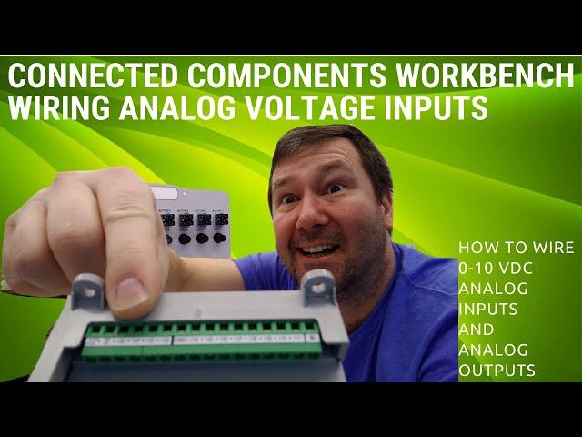 Micro800 Wire Analog 0-10VDC inputs and outputs Micro820