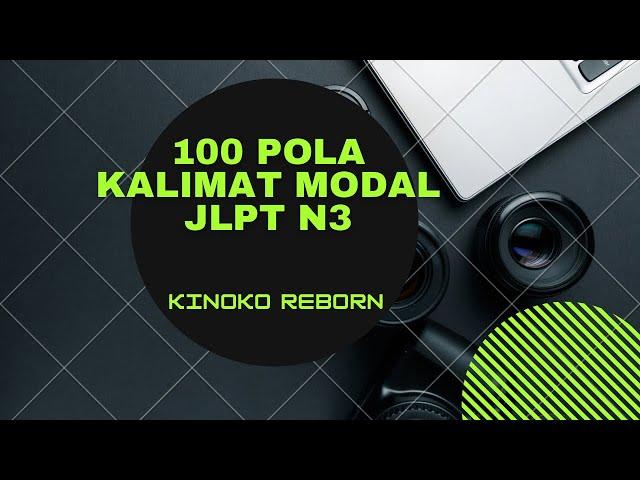 100 Pola Kalimat Bahasa Jepang Level N3