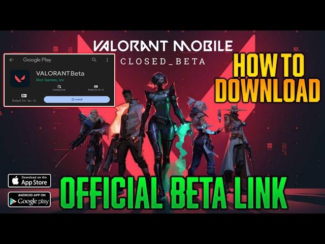 Valorant Mobile Official Beta is Here (Full Details) | How To Download + Beta Link Android/iOS