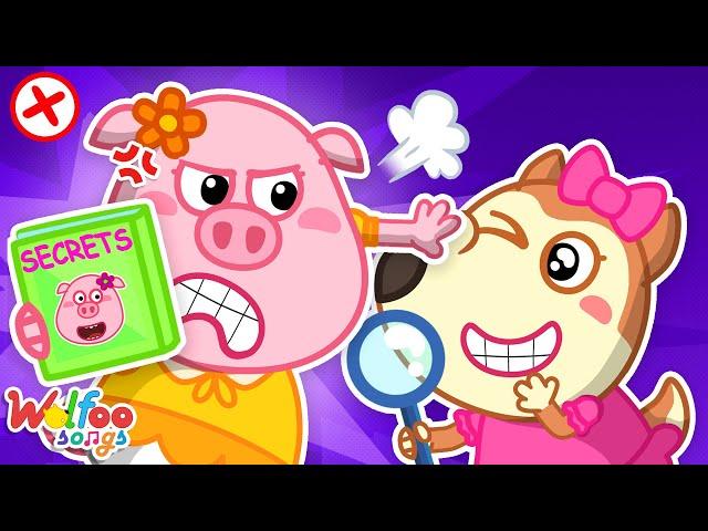 Can You Keep a Secret?  Good Manners for Kids  Kids Songs  Wolfoo Nursery Rhymes