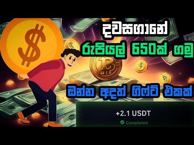 දවසගානේ සල්ලි හොයමු | earn money new platform sinhala 2024 | e money