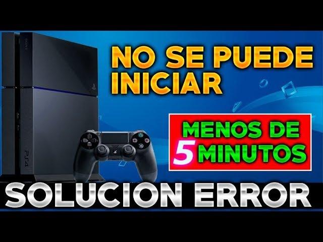 2023 *SOLUCION* error No se puede INICIAR tu ps4 CONECTA el DUALSHOCK 4 mediante un cable usb