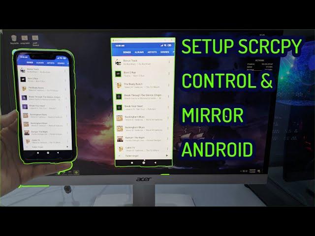 Set Up SCRCPY 2020 Method, view and control android devices from windows and linux.