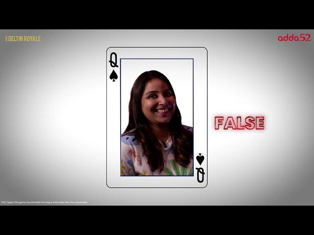 Must Watch! True or False Game with Adda52 Game Ambassador Priya Aggarwal | WPT 2023