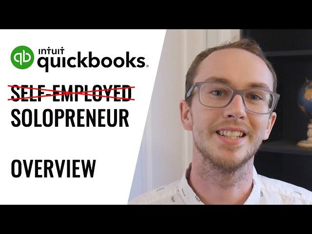 NEW! QuickBooks Solopreneur Replacing Self-Employed Accounting Software
