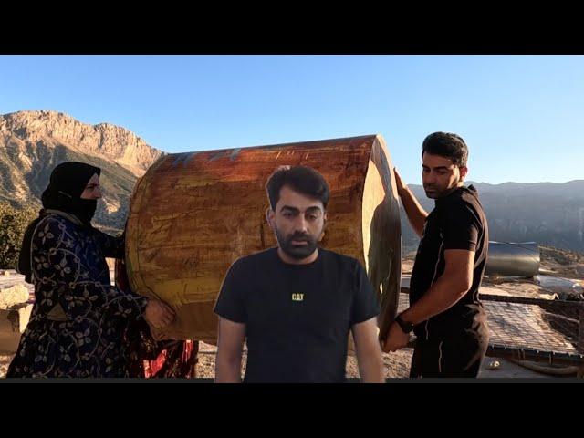 Nomadic Life: Muhammad Collects the Oil Tank for Winter from His Father’s House