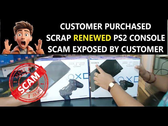 DON'T BUY PS2, PS3, PS4 RENEWED / REFURBISHED CONSOLES SCAM EXPOSED BY CUSTOMER