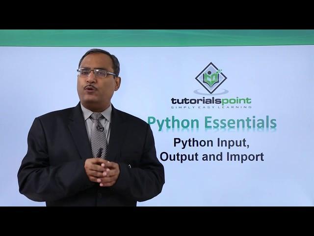Python - Input/Output and Import
