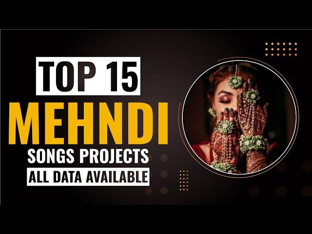 Edius Free New Songs Project 2024 free download | Top 15 Mehndi Projects | Edius Projects 2024