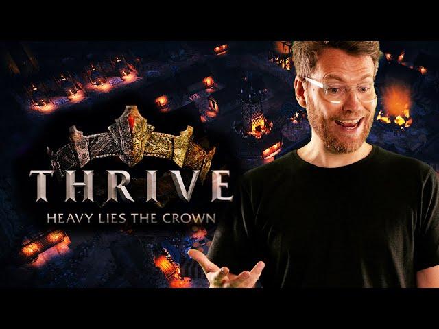 Ist das endlich ein neues und gutes Mittelalteraufbauspiel? - Thrive: Heavy Lies The Crown