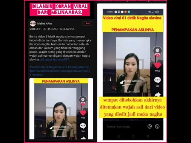 Diduga ini.. Wanita asli video 61 detik mirip Nagita Slavina.