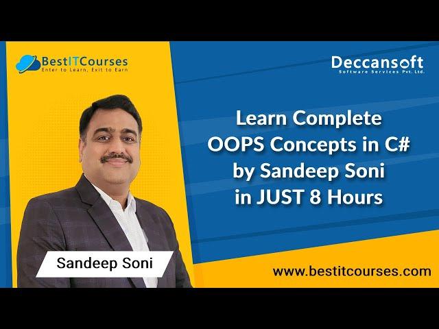 Learn Complete OOPS Concepts in C#  by Sandeep Soni in JUST 8 Hours