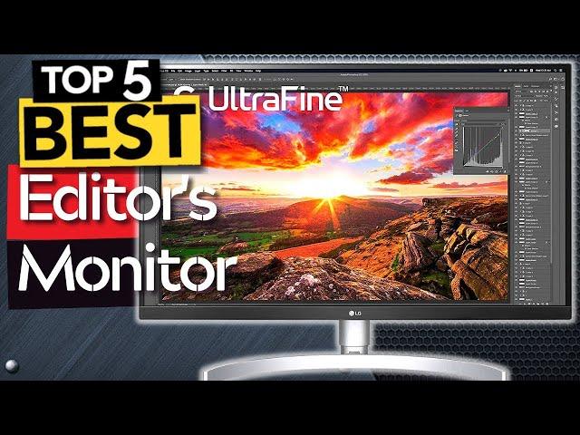 BEST MONITOR FOR VIDEO EDITING TO BUY IN 2023 | TOP 5 MONITORS 2023