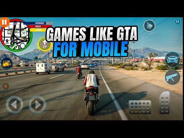 Best openworld game for mobile | games like Gta 5 for mobile | Gta mobile