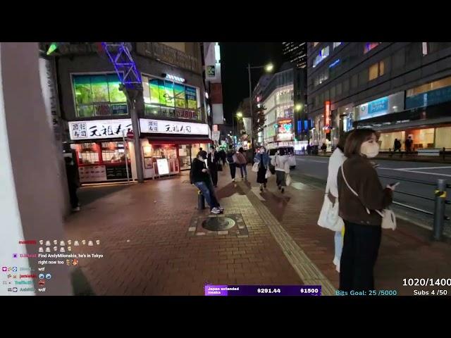 A man is scaring me on a street in Tokyo ! - Justketh