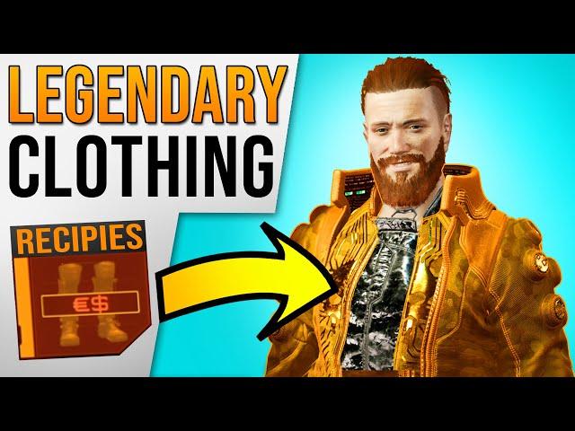 Best Legendary Armor Clothing Crafting Recipe Locations in Cybeprunk 2077 – How to find Shops (Bugs)