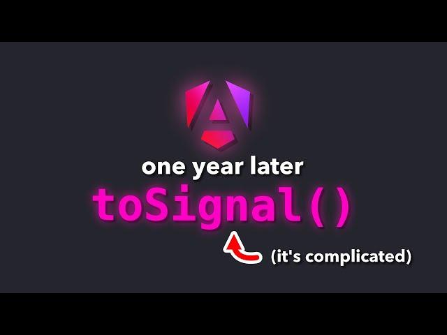 Here's what I've figured out about Angular signals