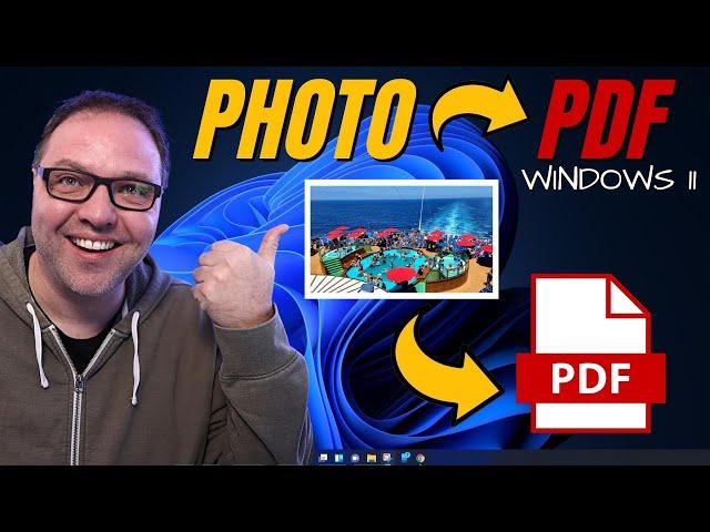 How to Convert Photo to PDF on Windows 11