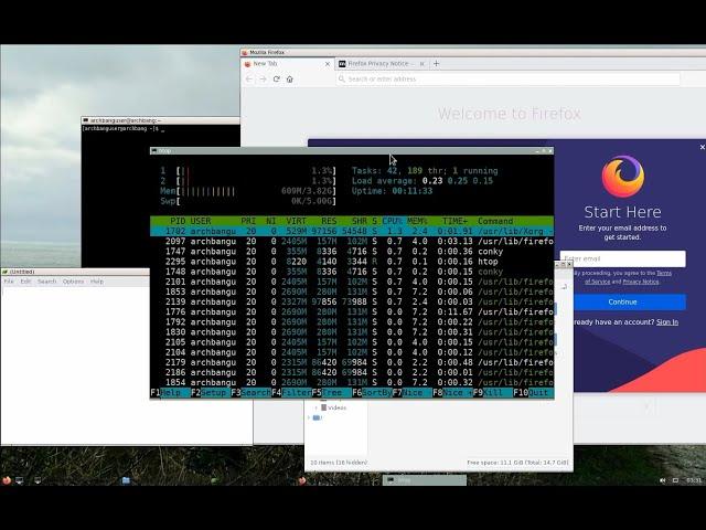 ArchBang Linux Installation - Beta 2020-04-11 MBR