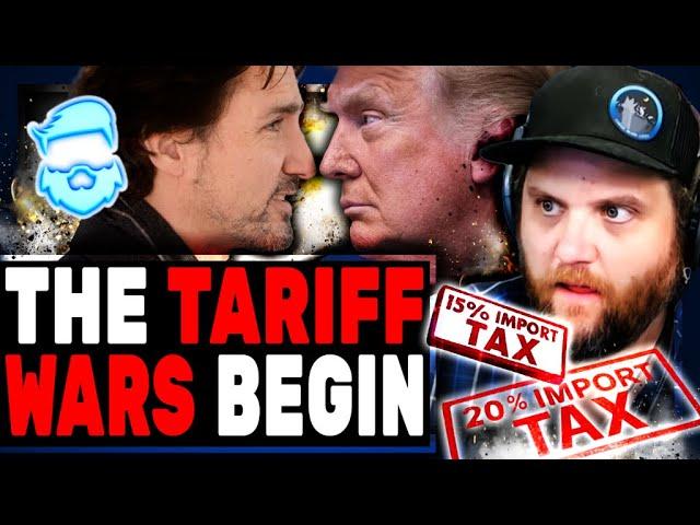 Trump HUMILIATES Trudeau With Brutal New Tariffs! His Response BACKFIRES When The REAL DATA Revealed